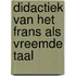 Didactiek van het frans als vreemde taal