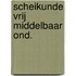 Scheikunde vrij middelbaar ond.