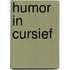 Humor in cursief