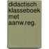 Didactisch klasseboek met aanw.reg.