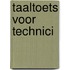 Taaltoets voor technici