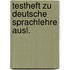 Testheft zu deutsche sprachlehre ausl.