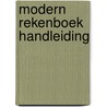 Modern rekenboek handleiding door Janssens