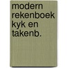 Modern rekenboek kyk en takenb. by Stoffelen