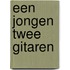 Een jongen twee gitaren
