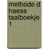 Methode d haese taalboekje 1