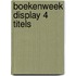 Boekenweek display 4 titels
