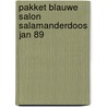 Pakket blauwe salon salamanderdoos jan 89 door Buch