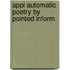 Appi automatic poetry by pointed inform.