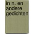 In N. en andere gedichten