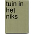 Tuin in het niks