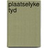 Plaatselyke tyd