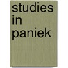 Studies in paniek door Alfred Kossmann