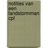 Notities van een landstormman cpl door Alwine de Jong