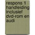 Respons 1 Handleiding inclusief DVD-rom en audi