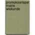 promokaartspel matrix wiskunde
