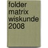 folder matrix wiskunde 2008