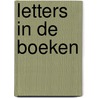Letters in de boeken by P. Delsaerdt