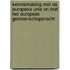 Kennismaking met de Europese Unie en met het Europees Gemeenschapsrecht