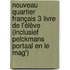 Nouveau Quartier français 3 livre de l'élève (inclusief Pelckmans Portaal en le mag')