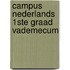 Campus Nederlands 1ste graad vademecum