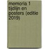 Memoria 1 tijdlijn en posters (editie 2019)