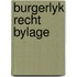 Burgerlyk recht bylage