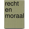 Recht en moraal door J. Habermas