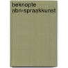 Beknopte abn-spraakkunst door Moeyaert