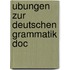 Ubungen zur deutschen grammatik doc