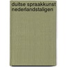 Duitse spraakkunst nederlandstaligen by Vanacker