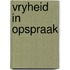 Vryheid in opspraak