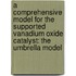 A comprehensive model for the supported vanadium oxide catalyst: The Umbrella Model