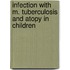 Infection with M. tuberculosis and atopy in children