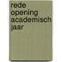 Rede opening Academisch Jaar