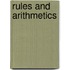 Rules and arithmetics