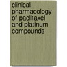 Clinical pharmacology of paclitaxel and platinum compounds door V.R.N. Panday