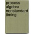 Process algebra nonstandard timing