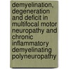 Demyelination, Degeneration and Deficit in Multifocal Motor Neuropathy and Chronic Inflammatory Demyelinating Polyneuropathy door J.T.H. Van Asseldonk