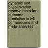 Dynamic and basal ovarian reserve tests for outcome prediction in IVF: comparisons and meta-analyses door D.J. Hendriks
