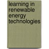 Learning in renewable energy technologies by H.M. Junginger