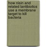 How nisin and related lantibiotics use a membrane target to kill bacteria by H.E. Hasper-van Heusden
