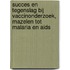 Succes en tegenslag bij vaccinonderzoek, mazelen tot malaria en AIDS