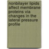 Nonbilayer lipids affect membrane proteins via changes in the lateral pressure profile by E. van den Brink