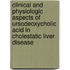 Clinical and physiologic aspects of ursodeoxycholic acid in cholestatic liver disease