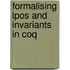 Formalising LPOs and invariants in Coq