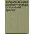 Computer-assisted qualitative analysis of vibrational spectra