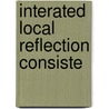 Interated local reflection consiste by Beklemishev