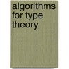 Algorithms for type theory door J.G. Springintveld