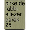 Pirke de rabbi eliezer perek 25 door Piet Bakker